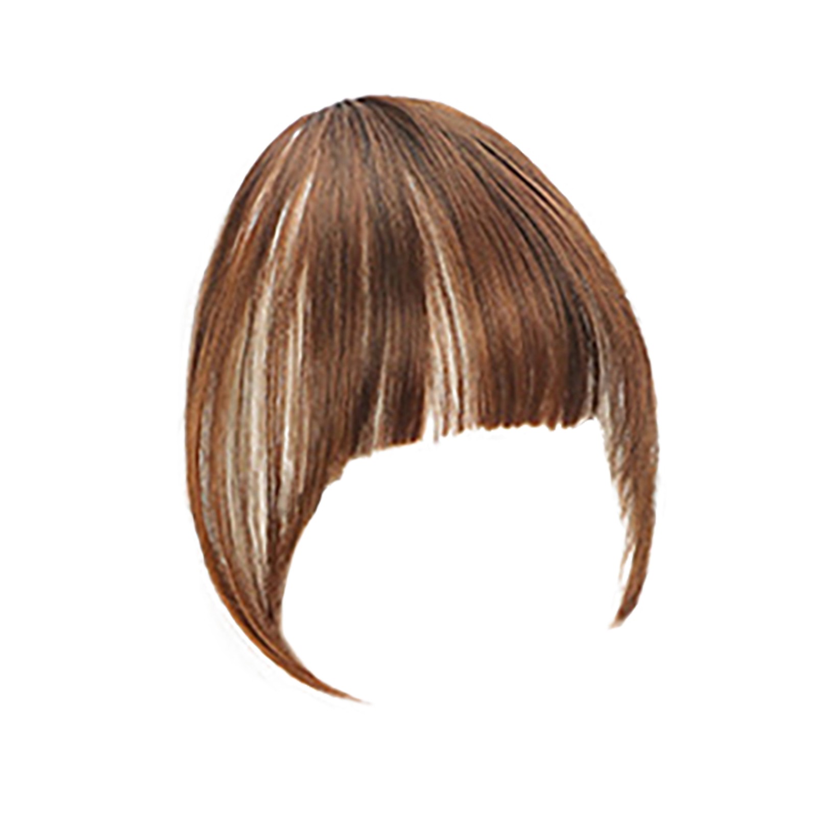 thumbnail image 2 of Flequillo Flequillo Castaño en Red Clip Extensiones con Niza en Peluca Natural Rojizo, 2 of 2